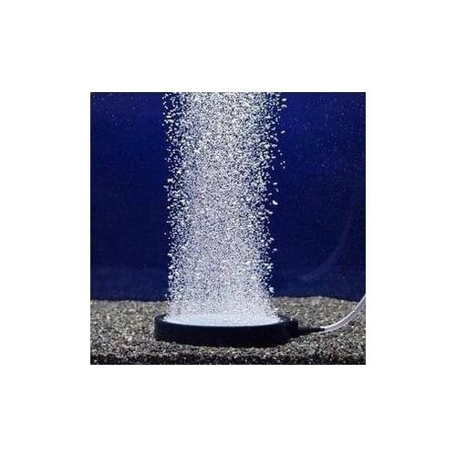 Free shipping,1PCS LSJ Aquarium Bubble Disk Airstone Air Stone Pond Tank