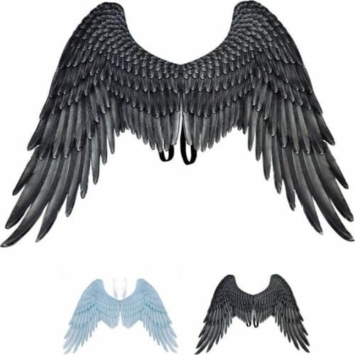 Large Adult Angel Wings Fairy Feather Fancy Dress Costume Party Halloween Prop Decoration