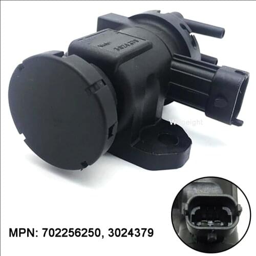 Wooeight Turbocharger Pressure Converter Solenoid Valve 702256250 6M34-9J459-BA WE01-13-726 3024379 fit for Ford Ranger Mazda BT