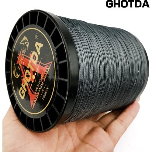 GHOTDA X12 X9 X8 Fishing Line 1000M 500M 300M 100M 12/9/8 Strands Braid PE Multifilament Fishing Line