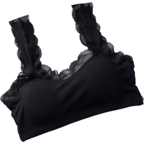 Summer Thread Without Underring Sexy Color Lace Sling Belt Beautiful Back Wipe Chest To Prevent Light Underwear