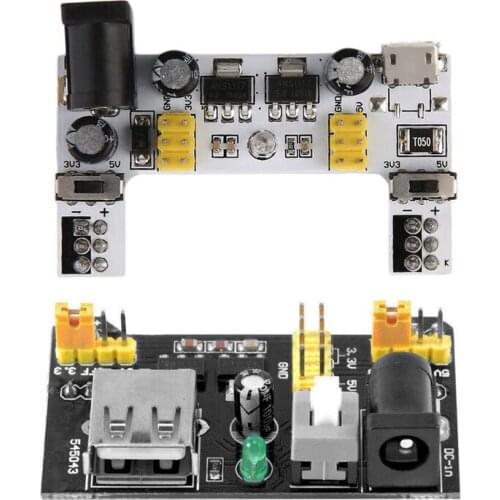 3.3V 5V MB-102 Breadboard Power Supply Module For Arduino Solderless Bread Board for raspberry pi 3
