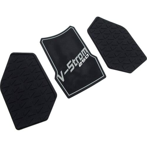 New Motorcycle Tank Pad Protector Stickers Decals Gas Fuel Knee Grip Traction Side For SUZUKI V-strom250 V-STROM250 DL250 DL 250