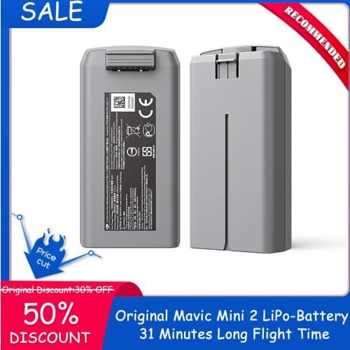 Original Mavic Mini 2 LiPo-Battery 2250mAh 31mins Intelligent Flight Battery for DJI Mini2 RC Drone Accessories