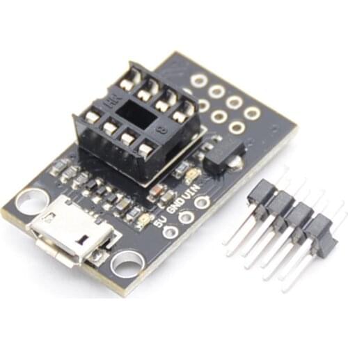 T42 ATtiny13A / ATtiny25 / ATtiny45 / ATtiny85 Pluggable Development Programming Board