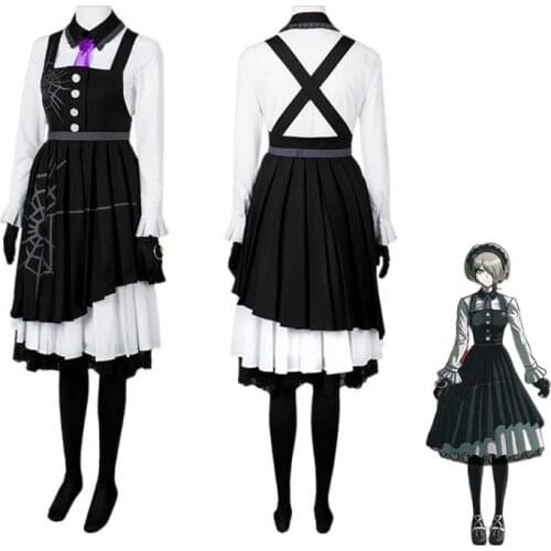 Popular Animation Peripherals New Danganronpa V3 Tojo Zhanmei Cos Campus Uniform Jk Maid Cosplay Dress Suit Halloween Costume