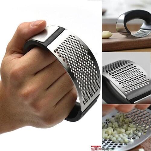 Pressure Garlic machine Home Kitchen Mincer Tool Stainless Steel Garlic Press Crusher Squeezer Masher