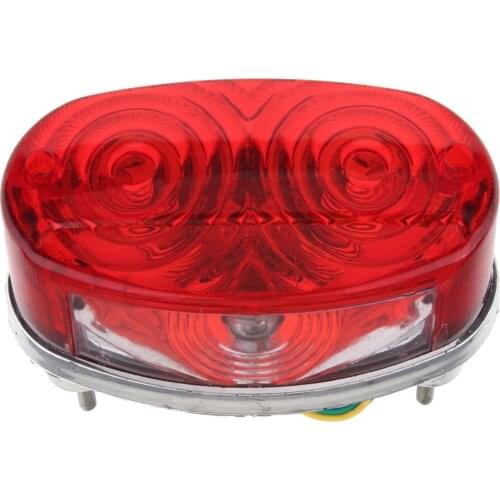 Brake Tail Light Tail Turn Signal Indicator Blinker Light for Kawasaki Dual Sports ATV Dirt Bike Brake Stop Tail Light for ATV