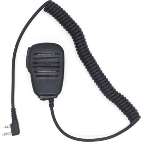 Rainproof Remote Speaker Mic Microphone PTT for ICOM IC-V8 V85 IC-F21 F20