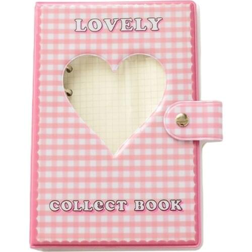 Hollow Heart Shape Flower 3" Photo Album Portable Wedding Photo Memory Books
