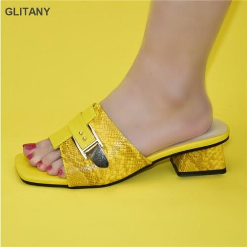 High-quality shoes that can be casual and can also participate in the latest design party of African wedding shoes Italian women