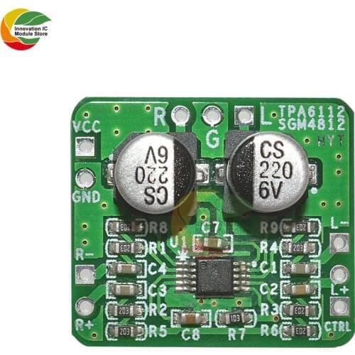 High Quality Headphone Amplifier Differential Balanced SGM Diy Kit Electronic PCB Board Module 4812 HIFI Amp Module 150mW