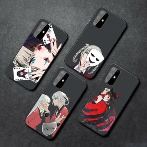Japanese Anime Kakegurui Jabami Yumeko Phone Case For Samsung A21S A32 A51 A52 A71 A50 A12 S10 S20 S21 Plus Fe Ultra