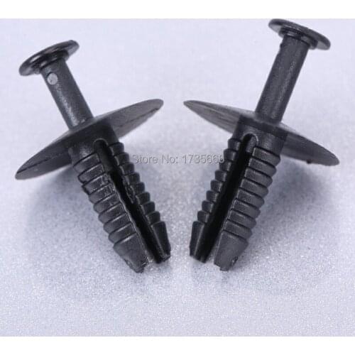 50Pcs Nylon Door Sill Rivet Bumper Trim Clips Retainer 51118174185 for BMW Series 3 5 7 E46 E38 E39 E53 X5