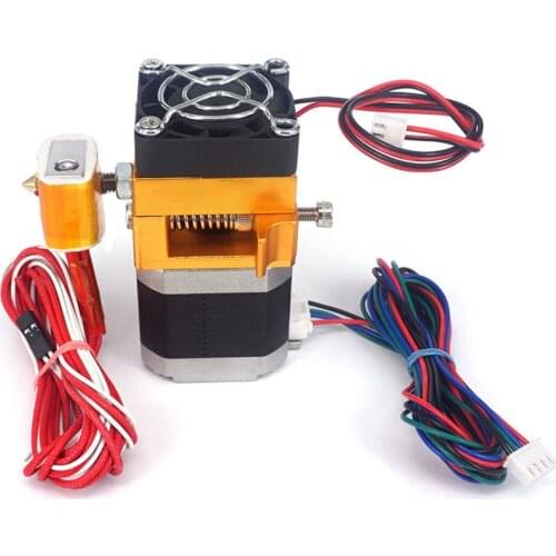 1 Set 3D Printer MK8 Extruder Metal 0.4mm Nozzle J-head Extruder Kit Printer Accessories For Office 3D Printers Parts Tools