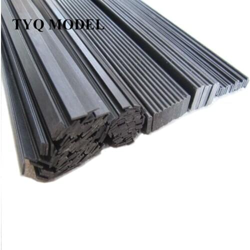 16pcs 500mm Carbon Fiber sheet thickness 0.5mm 0.6mm 0.8mm 1mm 1.2mm 1.5mm 2mm for RC Quadcopter Multicopter