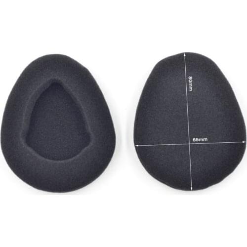 2PCS 80mm Foam Earpads Ear Cushion for Automobile Infrared Wireless Headphones LX9B