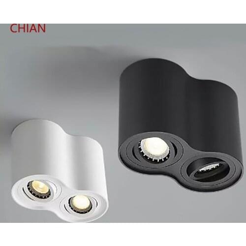 20W 24W Vervangbare GU10 Led Lamp Opbouw Led Cob Downlight Koud/Warm Wit Voor Slaapkamer Keuken led Plafond Spot Light