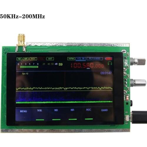50KHz-200MHz For Malachite DSP SDR Receiver Malahit SDR Shortwave Radio Receiver Software Radio
