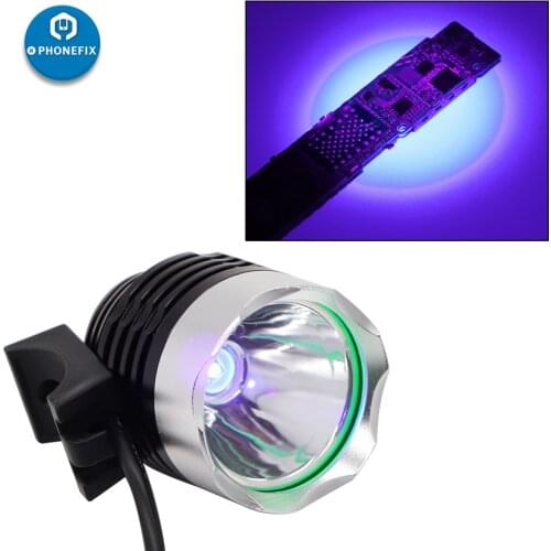 5V USB Ultra Violet Light Lamp Shadowless UV glue Curing LED light for Refurbish LCD Screen Mobile phone PCB Soldering Repair