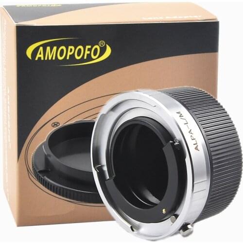 ALPA to LM Adapter Compatible with ALPA Lens &to for Leica M M9 M8 M7 M6 M5 (Compatible TECHART LM-EA 7 )