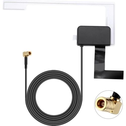 Shark Fin Antenna Roof Aerial Universal Black Car SUV Decor Buick Style Dummy J60F