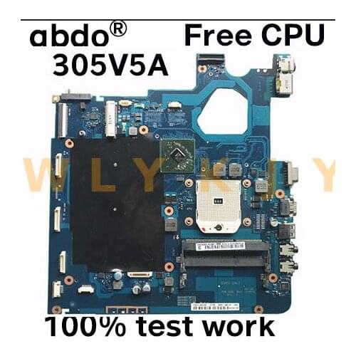 BA41-01681A For Samsung 305V5A NP305V5A notebook motherboard BA92-08674A BA92-08674AB GPU HD6470M free CPU 100% test work