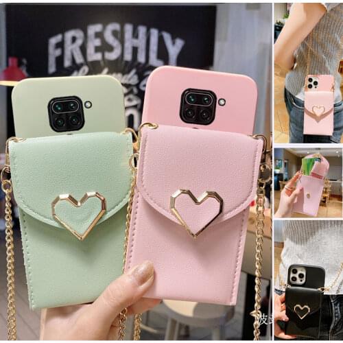 Strap Lanyard Wallet Phone Case for Xiaomi Redmi Note9S Note 10 9 8 7 6 Pro Cover For Redmi 9C NFC 9A 9T 8A 8 7 7A 6A 6 Pro Capa