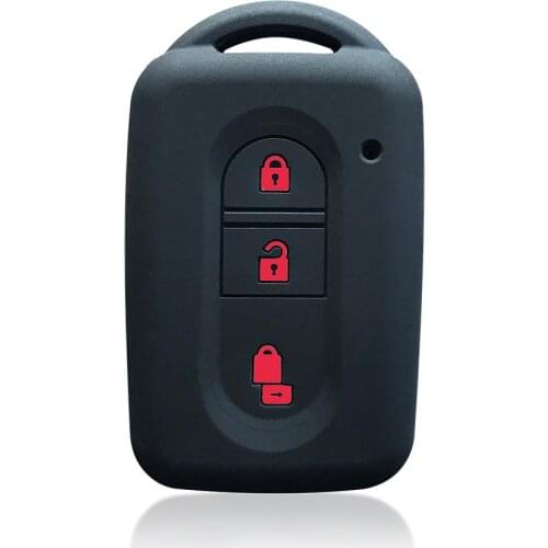 Key Cap Holder for Nissan Tiida 2008 Patfeinder Tiida S11 2020 NV200 R51 Car Accessories Remote Key Cover for Qashqai G10