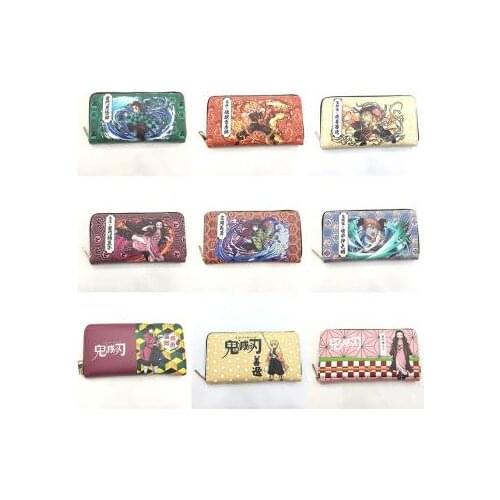 IVYYE Kimetsu no Yaiba A254283 Fashion Anime Long Wallet Money Bag Wallets Coin Casual Purses Card Unisex Gift