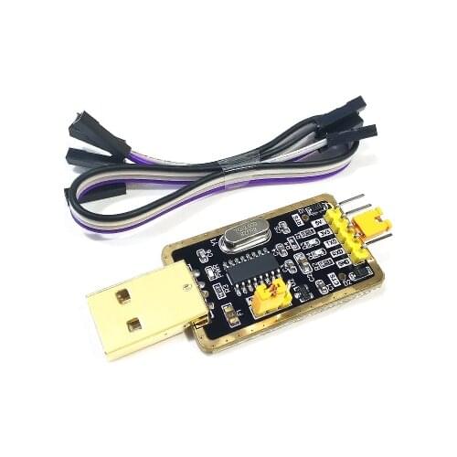 CH340 module instead of PL2303 , CH340G RS232 to TTL module upgrade USB to serial port in nine Brush small plates