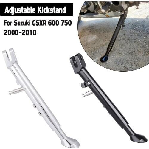 Adjustable Lowering Kickstand Foot Side stand Support for Suzuki GSXR600 GSXR750 GSXR1000 SIDE STAND 2000-2010