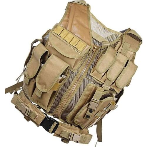 Men Women Outdoor Equipment Vest Mesh Nylon Camping Jacket Breathable Top Blouse Training Wear