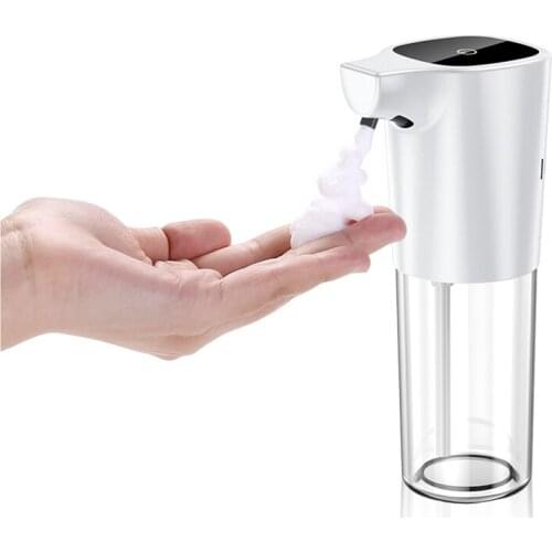 New Arrival Smart Inductive Soap Dispenser Intelligent Electric Infrared Soap Dispenser Mobile Automatic Foam Handwash Box