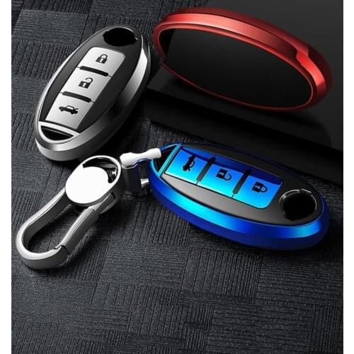 Hight quality TPU key case cover protective shell holder for Nissan Qashqai J10 J11 X-Trail t31 t32 kicks Tiida Juke Infiniti