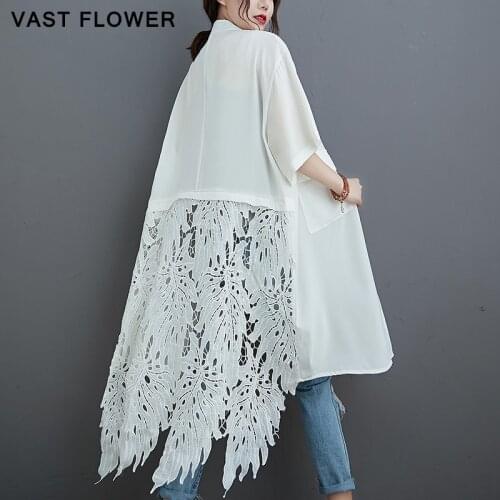 VAST FLOWER Lace Blouses