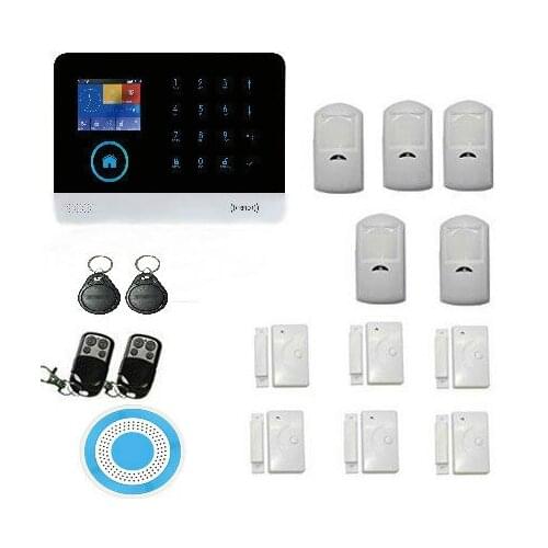 Yobang Security wifi GSM Alarm System IOS/Android App control Autodial Home Security alarm system burglar alarm