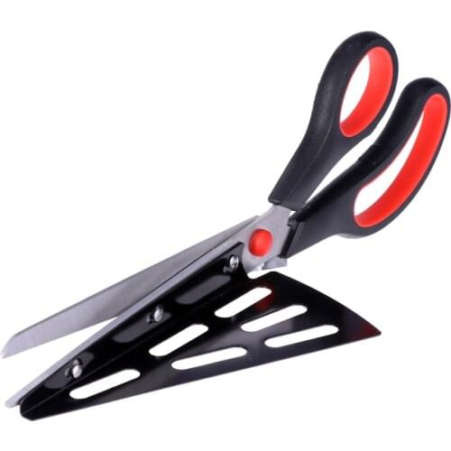 1 Pc Pizza Scissor Multifunctional Pizza Slicer Pizza Shovel Pizza Cutter for Restaurant Kitchen Home