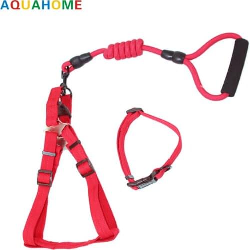 2017 Petcircle Sale Pet Dog Leash Dog Collar Dog Collar for Small and Large Dogs 6 color Leashes Traction Collar Rope Set For