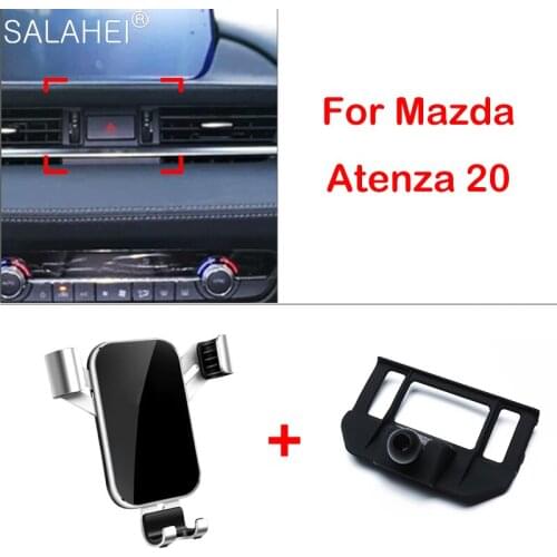 GPS New Car Mobile Phone Holder For Mazda 6 Atenza 2020 Car Side Air Vent SmartPhone Cell Phone Holder Mount Bracket Accessories