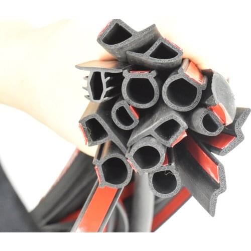 For chery E3 car door Weatherstrip Waterproof Weather Strip Car Rubber Strip Seal Epdm Seal Auto Seals For Car