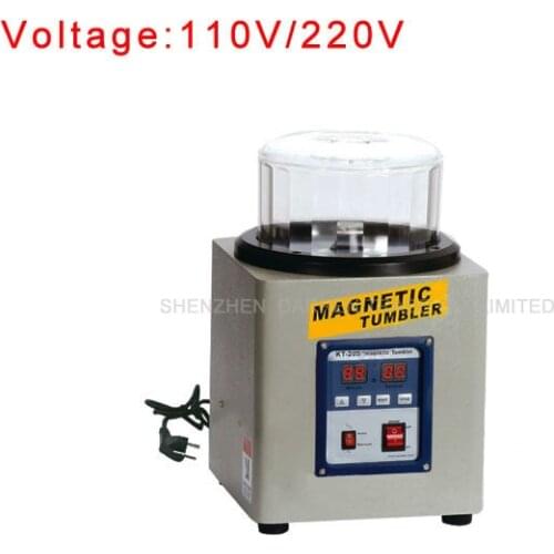 KT-205 1100g 110V/220V Ferromagnetic Powerful Magnetic Tumbler Powerful Electric Magnetic Polishing Machine