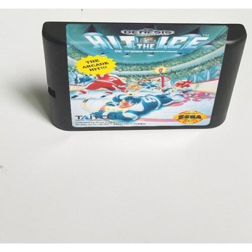 Hit the Ice - 16 Bit MD Game Card for Sega Megadrive Genesis Video Game Console Cartridge