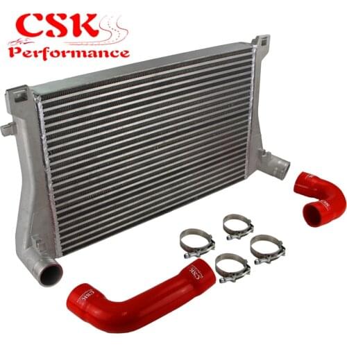 Intercooler + Hose Kit For A3/S3 / VW Golf GTI R MK7 EA888 1.8T 2.0T TSI Black / Blue / Red