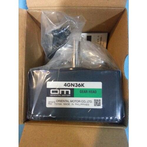 Gear box Brand new original Japanese Oriental OM reducer 4GN36K gear head