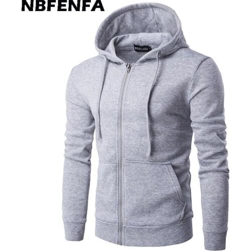 Mens Hoodie Jackets Male Coat Cotton Casual Zipper Cardigan Fashion Sports Slim Fit Vintage Hooded Jacket Male Clothing LX056