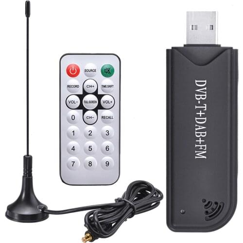Onsale Mini USB Receiver Stick DVB-T TV Tuner Recorder+Antenn+Remote Control For RTL2832U & FC0012 RTL-SDR & ADS-B Mayitr