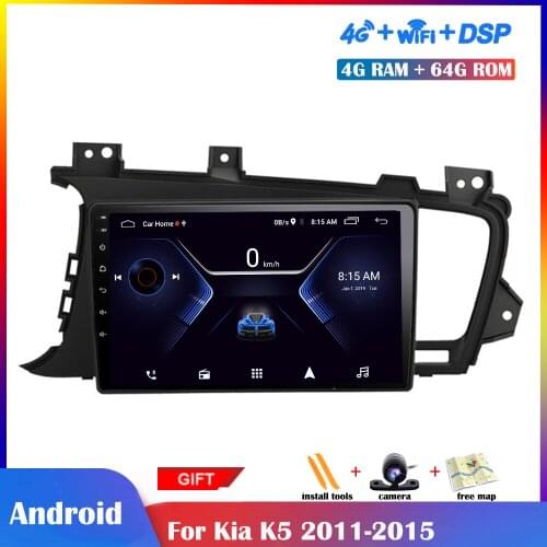 10.1 inch Android Multimedia Player For Kia Optima 2011-2015 Car Radio Stereo IPS GPS Navigation Wifi Bluetooth DSP Car