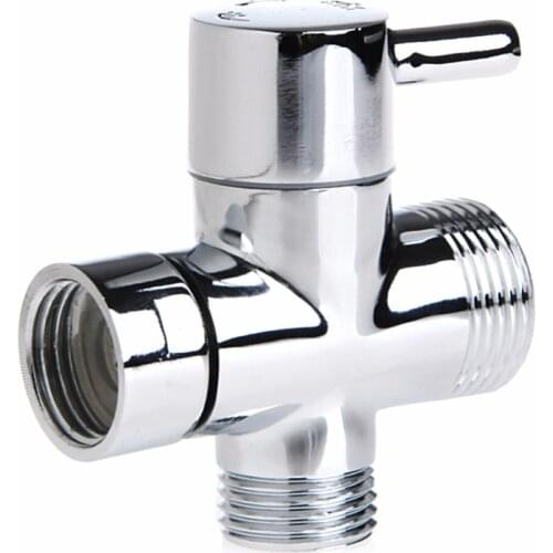 New T-adapter 3 Ways Valve For Diverter Bath Toilet Bidet Sprayer Shower Head Dls HOmeful