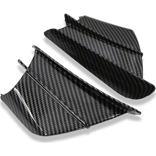 Motorcycle Front Fairing Aerodynamic Winglets Dynamic Wing Kit For BMW Honda Yamaha Kawasaki Nmax Aerox 155 PCX Vario CBR R3 R25